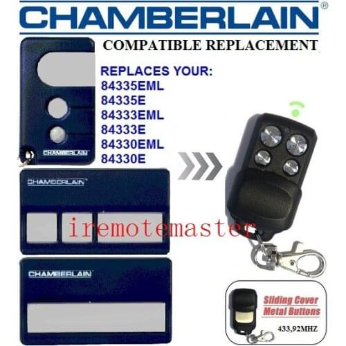 CHAMBERLAIN 84335EML,84335E,84333EML,84330E repalcement garage door remote very