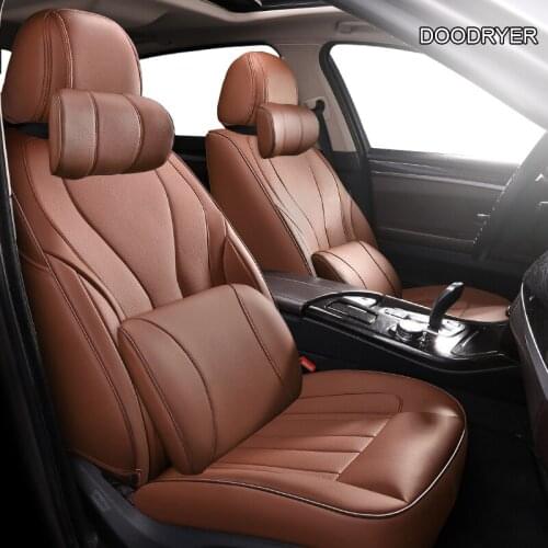 DOODRYER Custom Leather car seat cover For LEXUS RX270 RX350 RX450h RX300 RX330 RX400h RX200 NX200 NX300 NX300h car seats