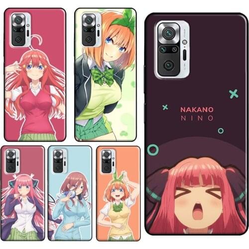 The Quintessential Quintuplets Case For Xiaomi Redmi Note 10 Pro 7 8 9 Pro Note 9S 8T Cover For Redmi 9 9A 9C 9T 7A 8A