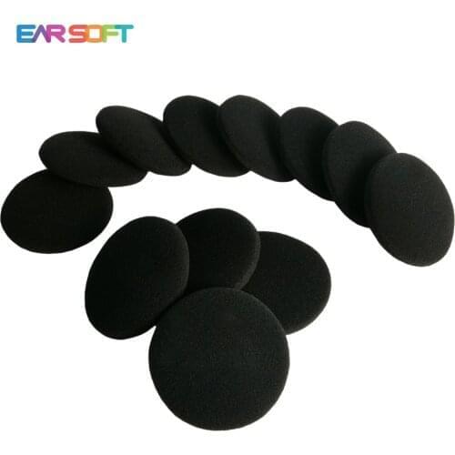 Earsoft Ear Pads Replacement Sponge Cover for Plantronics Audio 310 470 478 628 626 Headset Parts Foam Cushion Earmuff Pillow