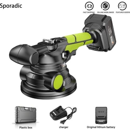 Electric Tiling Tiles Machine Can Suck 200KG Tiles Vibrator Suction Cup Adjustable Protable Automatic Floor Leveling Power Tool