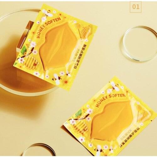 Collagen Lip Mask Patches Moisture Essence Pads Anti Gel Enhancer Lip Care Patch Wrinkle Aging R8V1