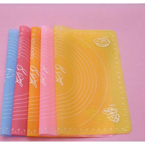 LINSBAYWU Nice Kitchen Cut Mat Rolling Cutting Pad Fondant Cake Chopping Blocks Dough Clay Calibration CN