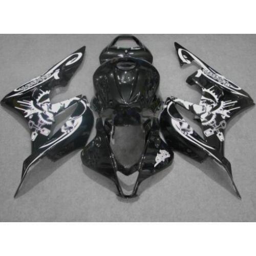 Motorcycle Fairing kit for HONDA CBR600RR F5 07 08 CBR 600RR 2007 2008 cbr600rr ABS Cool white black Fairings set+7gifts HG43