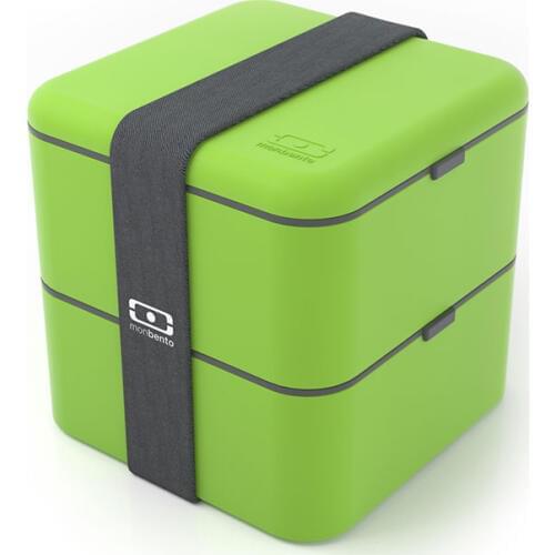 1700ml High quality Microwave dinnerware set Double layer students office staff food container safe from leaking