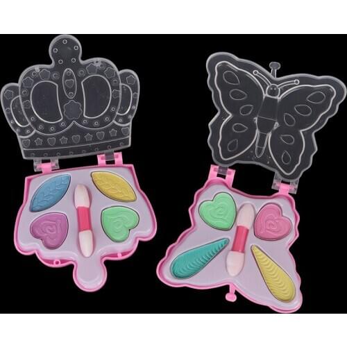 Girls Non-Toxic Harmless Cosmetics Toys Set Cosmetic Eyeshadow Blushes Toy Model For Children Gift