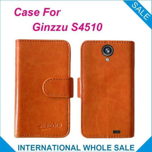 S4510 Case Ginzzu Phone New Arrival Factory Price Flip Leather Exclusive Cover For Ginzzu S4510 Case tracking number
