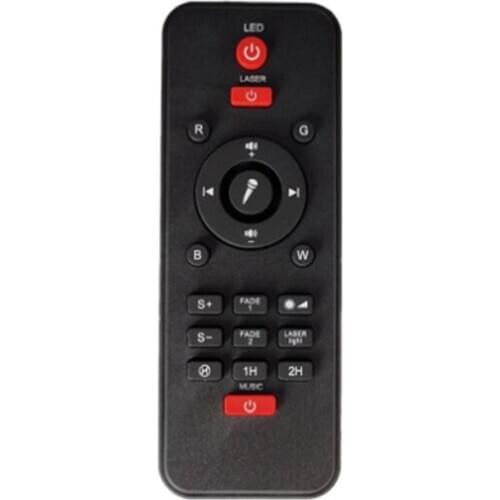 LED Star Projector Night Light Galaxy Starry Night Lamp Remote Control Ocean Wave Projector Remote Control Black