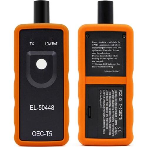 EL-50448 Car Motocycle Tirepressure Monitor Sensor Reset Tool TPMS Activation Tool OEC-T5 Tire Pressure Monitor Sensor Universal