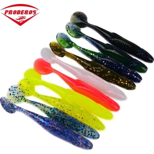 Weimostar Fishing Lures 10 Pcs/Bags Color Bionics Bait Artificial Soft insect Fishing Baits 9CM 6.2g Swimbaits Silicone