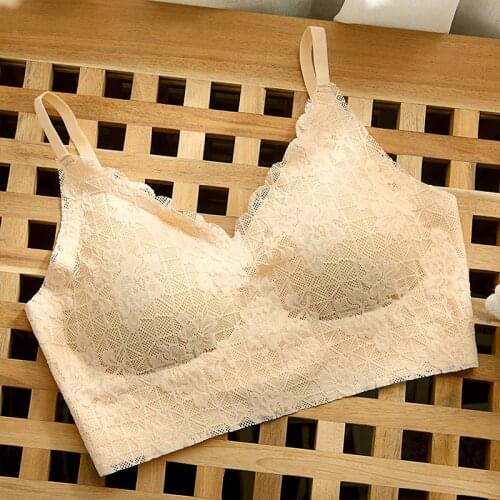 Underwear For Women Seamless Bra Wireless Bralette Vest Sexy Breathable Brassiere Latex Bras Girl Sling Beautiful Back Comfort