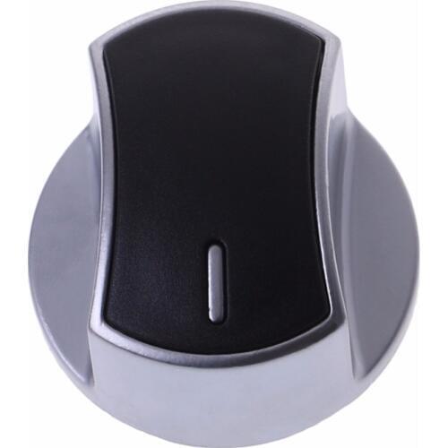 1PC Metal Silver Universal Gas Stove Knob Cooker Oven Hob Kitchen Switch Control New