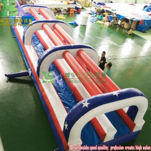 12 meter Cheap Inflatable slip N slide /Inflatable water slide tubes/Inflatable water toys slide the city