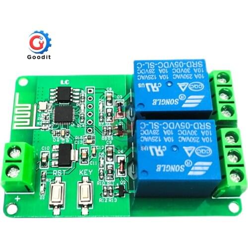 5V ESP8266 Dual/Single Wi-Fi Relay Internet of Things Smart Home Mobile APP Remote Control Switch