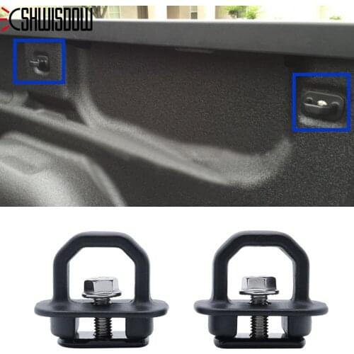 Car Accessories Tie Down Anchor Truck Bed Side Wall Anchor Tie Downs pickup Bed Side Wall Anchors For GMC Sierra Chevy Silverado