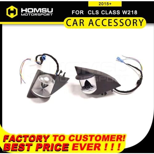 Auto Restyling interio LED Bo Tweeter For Ben CLS Class W218 CLS 250 CLS300 CLS350 Year 2015 2016 2017 2018 C218 Car Accessory