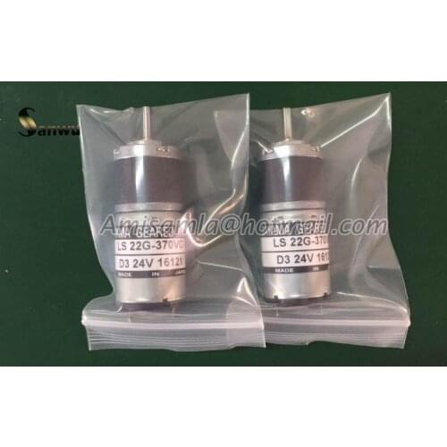Free shippng 1 piece LS22G-370VC ink key motor LS 22G-370VC D3 24V 16121 for offset printing machine spare parts