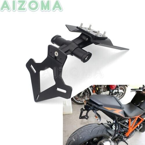 For 200 390 2017 2018 2019 Racing Motorcycle Rear License Number Plate Holder Tail Tidy Fender Eliminator Bracket Kit