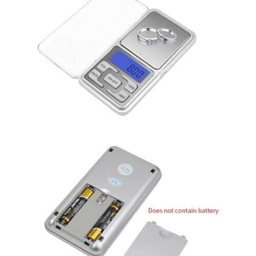 Electronic Balance Gram Digital Pocket Scale 1000g 0.1g High Accuracy Backlight Electric Jewelry Weight For
