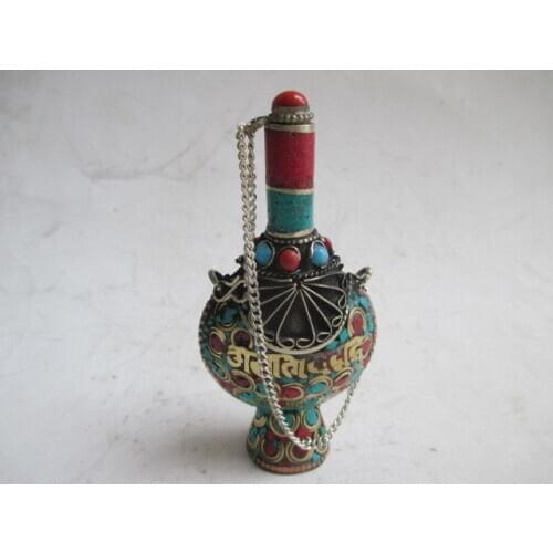 10 cm * / Chinese cloisonne copper, opal snuff bottles