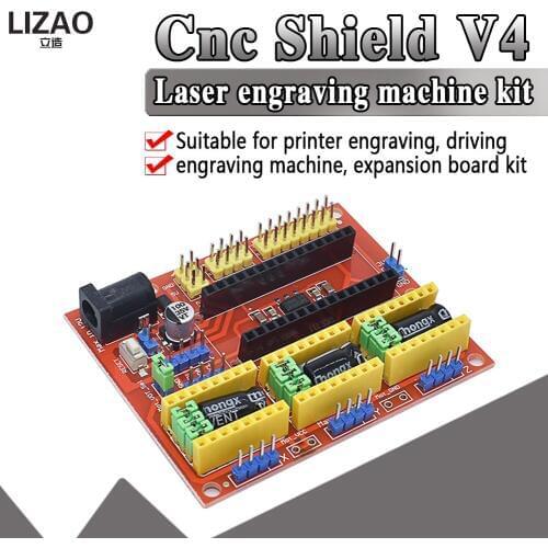 CNC Shield V3 V4 Engraving Machine Compatible With Nano 3.0 / A4988 Driver Expansion Board Module for the 3D Printer Diy Kit