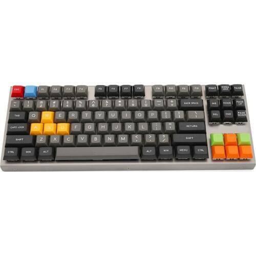 Stainless steel bent case for xd87 xd87hs 80% custom keyboard enclosed case upper and lower case