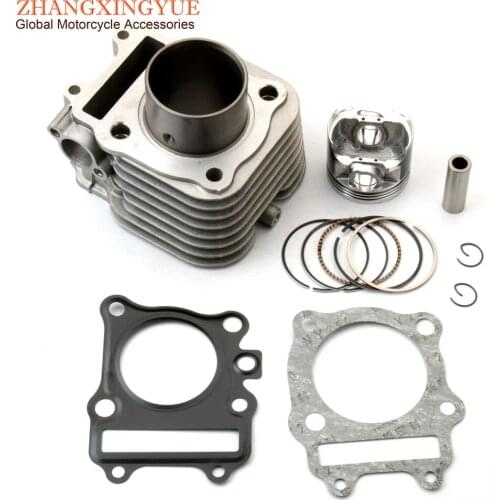 Scooter 52mm Cylinder Kit for Suzuki AN 125 AN125 Vecstar HS125T 125cc Euro II Engine Parts 20EB