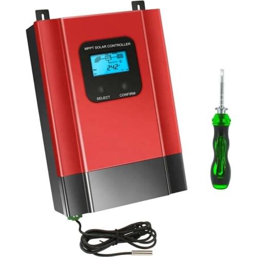 60A Solar Charge Controller MPPT 12V/24V/36V/48V Auto Max PV-150V PV Regulator with Apple/Android APP WIFI Esmart3-60A