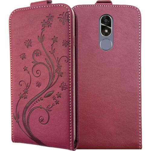 3D Stereo Embossing lace flower butterfly flip up and down leather phone bag cover case for Cubot R9