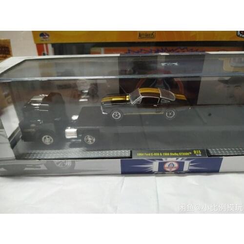 M2 Machine 1/64 1964 Ford trailer truck Diecast Collection of Die-casting Simulation Alloy Model Children Toys