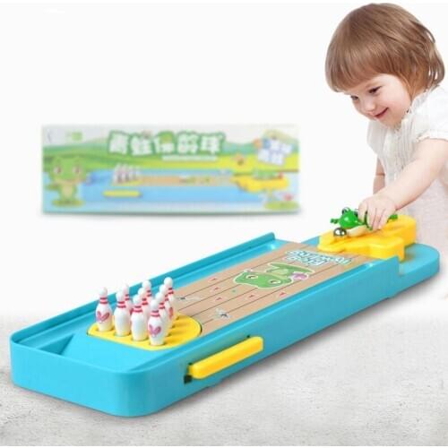 Kids Toys Board Game Mini Bowling Games Parent-Child Interactive Table Games For Kids Girls Gifts Eeducational Toys for Children