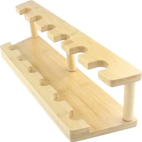 Comb Storage Stand Hair Roller Brushes Holder Display Round Shelf Styling Tool