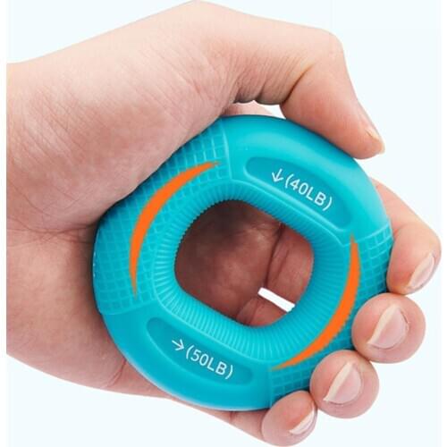 20-80LB Hand Grip Adjustable Silicone Finger Gripper for Arm Muscle Training and Five-finger Strength Rehabilitation THANKSLEE