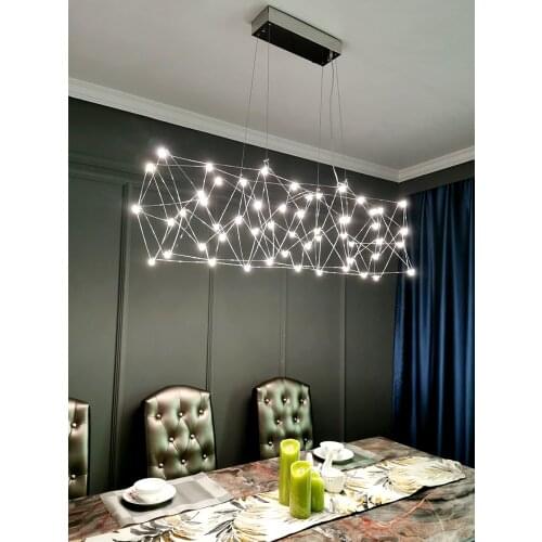 Modern Luxury LED Chandelier Lighting Decoration LOFT Villa Kitchen Lamp Dining Room Living Room Hotel Hall Art Indoor Lights