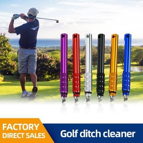 Golf Club Groove Sharpener Re-grooving Tool Cleaner For Wedges Irons Improved Backspin Ball Control Groove Planer Golf Tool