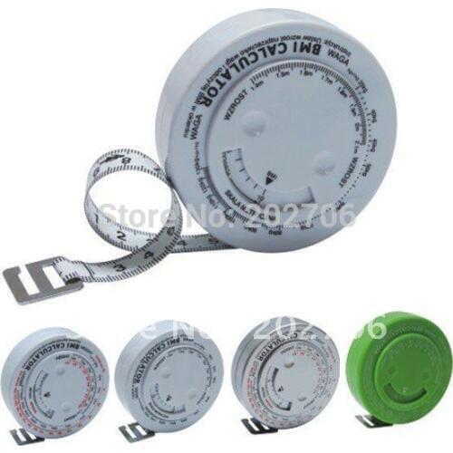 0-150cm 60inch BMI body tape measure BMI caculator,BMI measure tape,waist tape measure 100pcs/lot