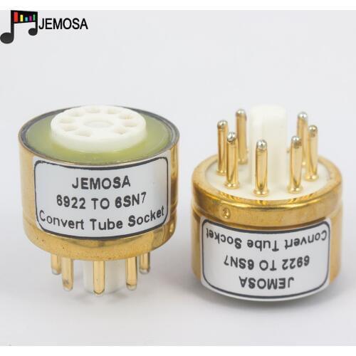 1PC 6N1 6N2 6N6 ECC88 6922 TO 6SN7 6SL7 ECC32 ECC33 6N8P 6N9P B65 DIY HIFI Audio Vacuum Tube Amplifier Convert Socket Adapter