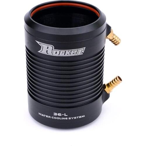 Rocket Aluminum 36-S 36-L Water Cooling Jacket Cover for 3660 3670 3680 RC Boat Brushless Motor