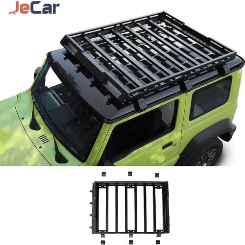Aluminum Alloy Material Car Roof Rack Hard Top Panel For Jimny 2019 Up Luggage Carrier Holder Car Accessories