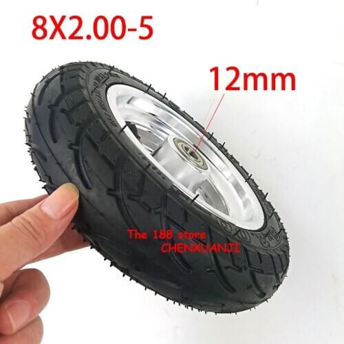 8x2.00-5 Tubeless Tire Wheel Tyre 2.10-5 Wheel Hub for Kugoo C3 S3 S2 MINI Electric Scooter Modified Parts