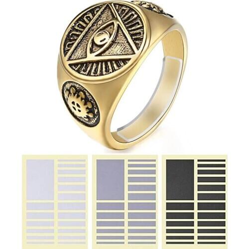 Hot Sale Ring Size Adjustment Transparent Pad Eva Adjust Glue Device To Change Small Invisible Size Glue Transparent Artifact