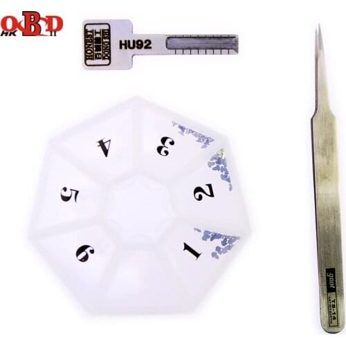 HKOBDII Car Key Moulds Duplicating HON66 HU64 HU92 TOY48 for BMW/Benz/Toyota/Honda Key Moulding Car Profile Modeling Tools