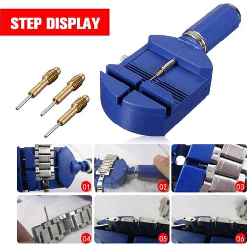 Watch Band Link Length Adjustment Tool: fit for watch band width below 28mm. Its dimension is Material: main part plastic