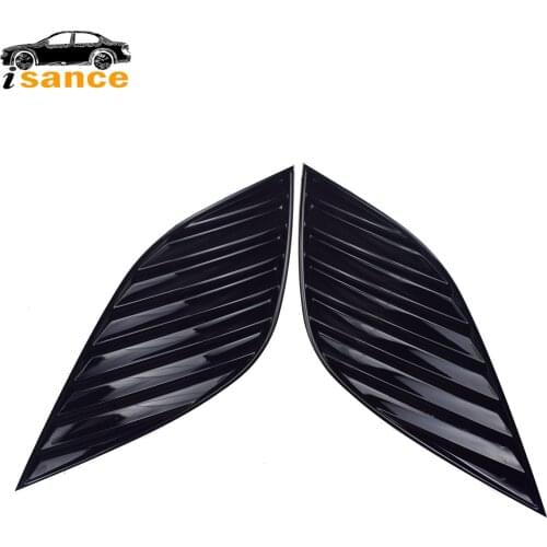 ISANCE NEW Fog Light Cover Bezels for 2018 2019 Toyota Camry SE LE DRL TO1038209 TO1039211 Hybrid LE Sedan LE SE L XLE XSE