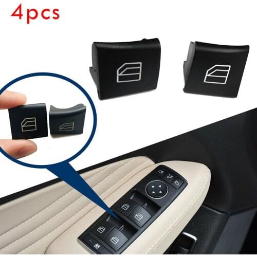 4x MASTER Casement Switch Repair Button Covers For Mercedes ML GL R Class W164 Car Casement Switch Button Covers