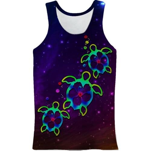 2021 New Men 3d Printed Animal Tank Top Men /Women Sleeveless Summer Graphic Vest O Neck Tank Tops Loose Clothes