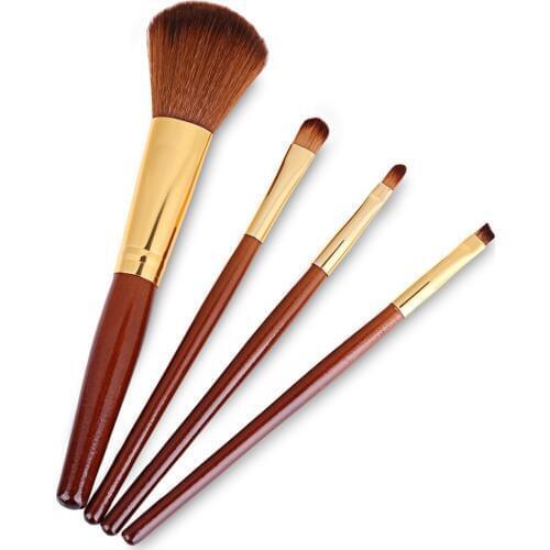 4pcs/set Makeup Brushes set Cosmetics Liquid Conclear Foundation Eyeshadow Blending make up brush
