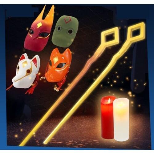 New Game Sky: Children of Light Mask Red Fox Ancestor Elder Mask Weasel Mask Halloween Cosplay Props