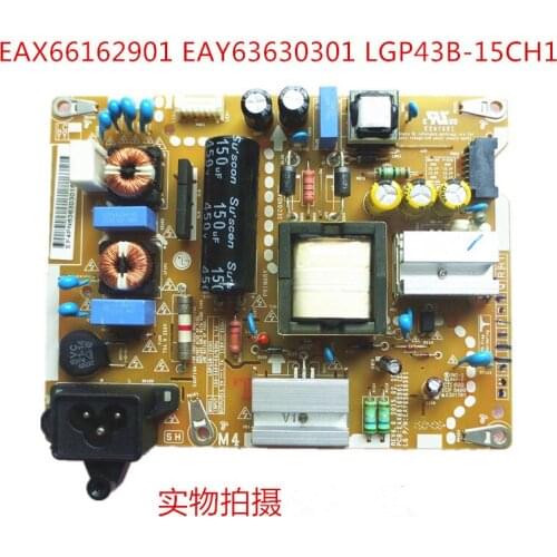 Free shipping Good test power supply board for 43LX310C-CA EAX66162901 EAY63630301 LGP43B-15CH1