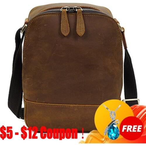 CGA Luxury Brand Men Messenger Bags Crossbody Business Casual Handbags ForWomen Male Spliter Leather Shoulder Bag Large Capacity